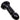 A studio shot of the Small Penis Pipe, showcasing its dark, glossy finish and unique shape against a plain white background.