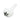 Front view of the Famous X 3" Taster Spoon Pipe, a small, white pipe with a simple, rounded design.