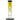A front view of the Surrender 10" Straight Dab Rig, showcasing its clear glass construction and simple, cylindrical shape.