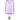 A studio shot of the Popsicle Hand Pipe, showing its purple, sculpted glass resembling a popsicle on a white background.