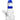 Front view of the Snowman Bong, a clear glass water pipe shaped like a snowman with a blue hat and red mouth.