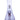 Front view of the Vase Bong, a purple glass piece with a classic shape and visible joint detail.