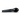 A side view of the KØL Mini 2.0 Hand Pipe, showcasing its sleek, dark design against a neutral background.