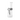 Front view of the Capsule Water Pipe, a clear glass tube with a rounded base, isolated on a white background.