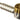 A close-up, angled view of The Original Six Shooter Pipe, showcasing its metallic construction and unique cylindrical design.