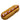 A studio shot of the Hot Dog Hand Pipe, resembling a realistic hot dog with visible detailing.