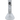 A studio shot of the “Shortstop” Beaker Bong, displaying its clear glass construction and simple, cylindrical form.