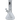 Front view of the “Shortstop” Beaker Bong, a clear glass piece with a classic beaker shape and simple design.