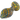 A three-quarter view of the “Flat Belly” Inside-Out Chillum, a colorful glass piece with a rounded belly shape.