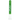 A studio shot of the 4" Color Downstem 18mm to 14mm OG, showcasing its green glass construction in a straightforward, vertical composition.