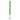 Front view of the 5" Color Downstem 18mm to 14mm OG, a green glass piece displayed against a white background.