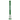 A studio shot of the 5" Showerhead Slitted Colored Downstem, displaying its clear glass construction and simple, cylindrical form.