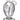 Close-up front view of the clear MJ Arsenal Martian Blunt Bubbler showing its rounded body, looped handle and flared base against a white background