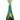 Front view of the “Mermaid” Ocean Goddess Bong, a sculpted glass piece with an ocean-inspired blue and green design.