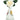 Front view of the "Rose" Water Pipe, a sculpted glass piece resembling a blooming flower with detailed petal curves.