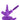 A close-up, angled view of the Banger Hanger Silicone Banger Stand in purple, displaying its textured, circular base.