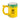 A studio shot of the Ceramic Toxic Waste Barrel Mug Pipe, displaying a colorful, barrel-shaped design with a green drip effect.
