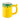 A straight-on view of the Ceramic Toxic Waste Barrel Mug Pipe, resembling a green and beige miniature barrel.