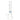 Front view of the Clear Tall Beaker Single Stack, showcasing its tall, clear glass construction and simple, cylindrical form.