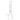 A studio shot of the Clear Tall Beaker Single Stack, showing the clear glass from a slightly angled front view.