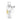 A studio shot of the 7-Arm Ash Catcher, showcasing its seven-arm percolator design in clear glass from a slightly angled view.