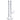 A straight-on view of the 12" Tank Straight Tube, showing the clear glass tube against a white background.