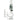 Front view of the Ashcatcher, a clear glass attachment positioned above a larger glass piece.