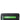 Front view of The Very Happy Kit, a closed, textured black case with a bright green zipper pull.